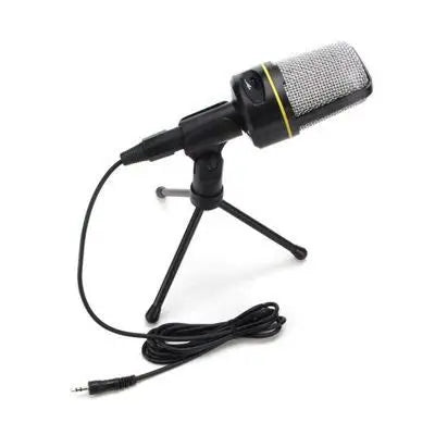 MICROFONO CON CONDENSADOR Y MINI TRIPODE PARA PC